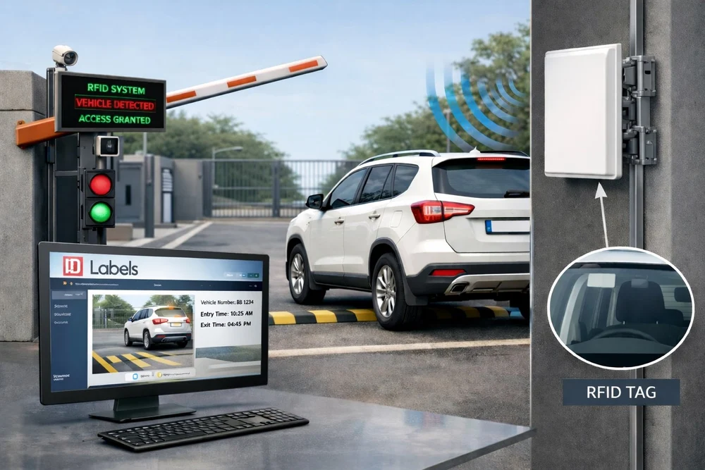 RFID vehicle tracking